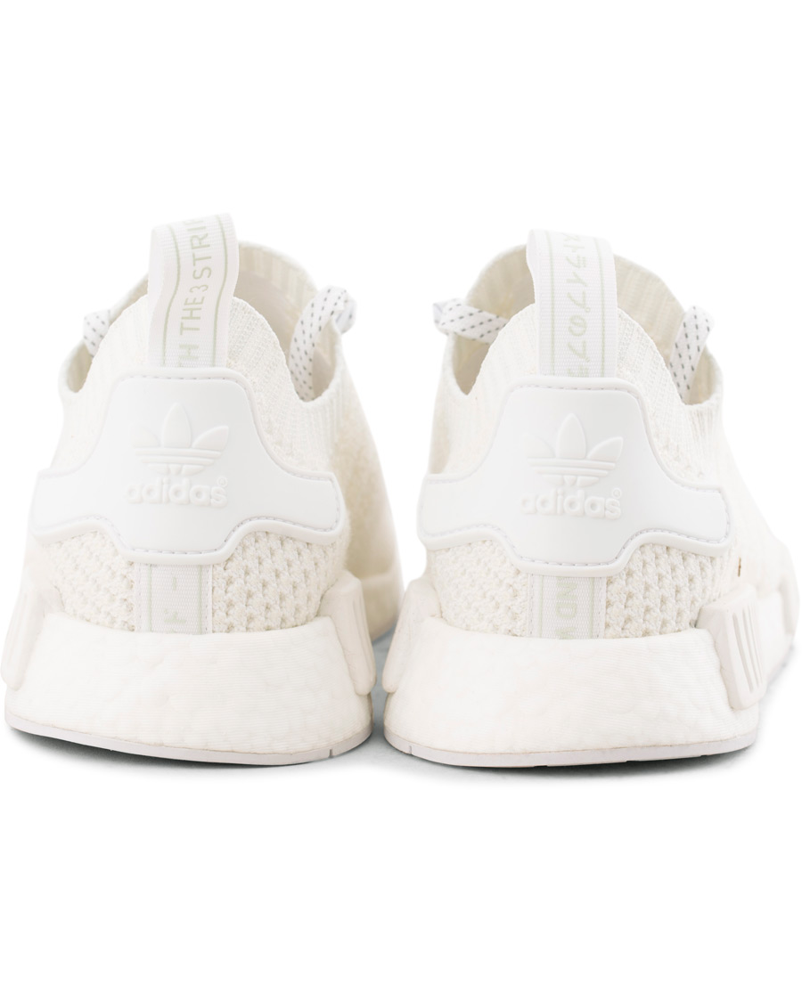Herr | adidas Originals NMD_R1 Primeknit Running Sneaker White | adidas Originals | NMD_R1 Primeknit Running Sneaker White