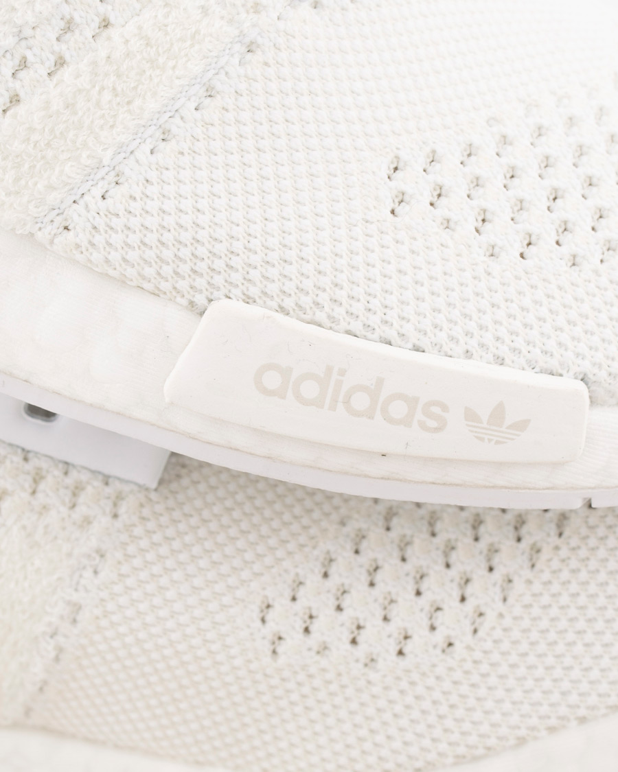 Herr | adidas Originals NMD_R1 Primeknit Running Sneaker White | adidas Originals | NMD_R1 Primeknit Running Sneaker White