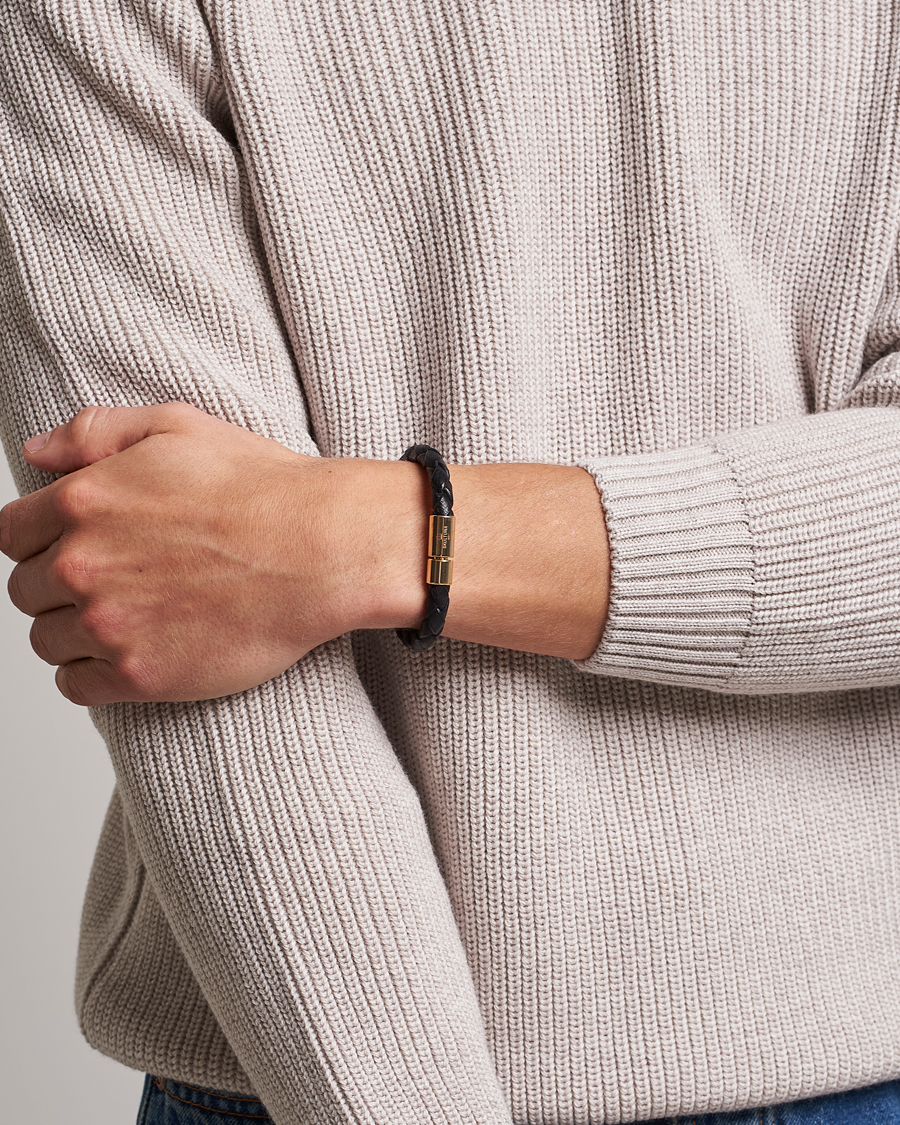 Herr | Basics | Skultuna | The Signature Massive Bracelet Black