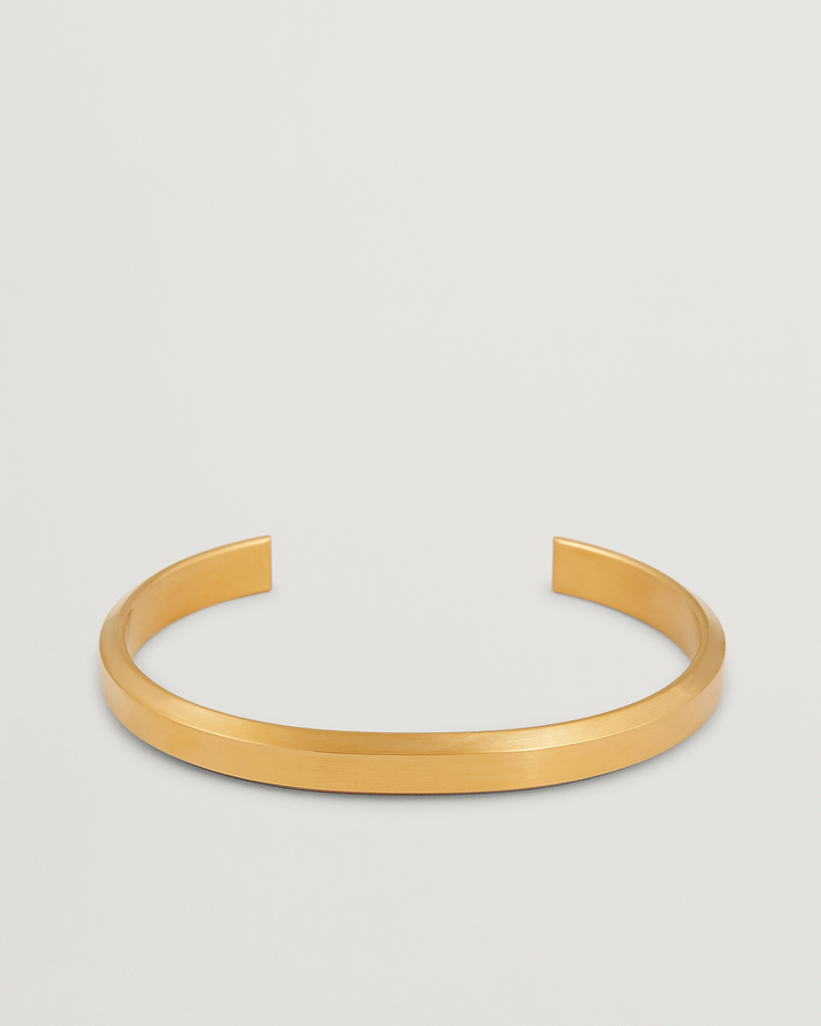 Herr | Skultuna Icon Cuff Matte Gold | Skultuna | Icon Cuff Matte Gold
