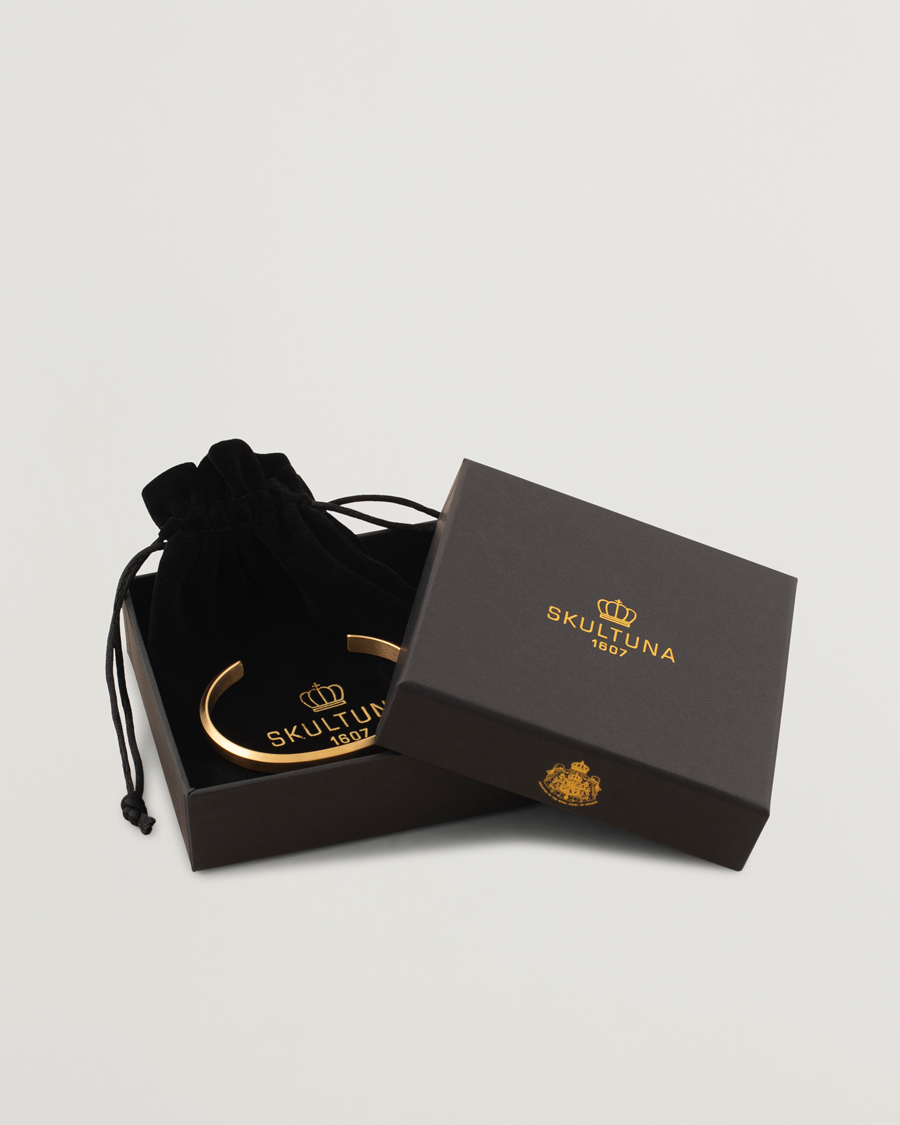Herr | Skultuna Icon Cuff Matte Gold | Skultuna | Icon Cuff Matte Gold