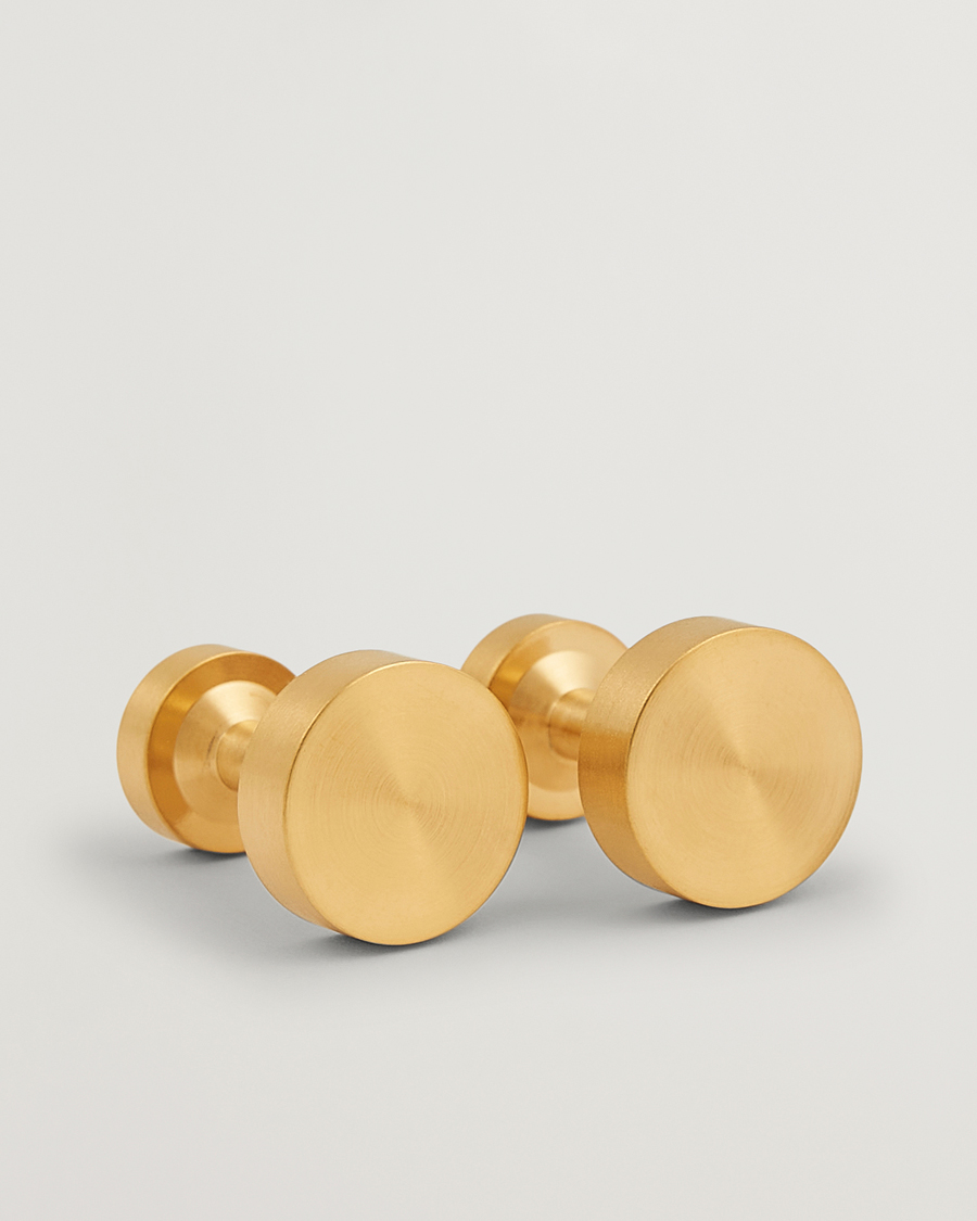 Herr | Skultuna The Icon Cuffs Matte Gold | Skultuna | The Icon Cuffs Matte Gold