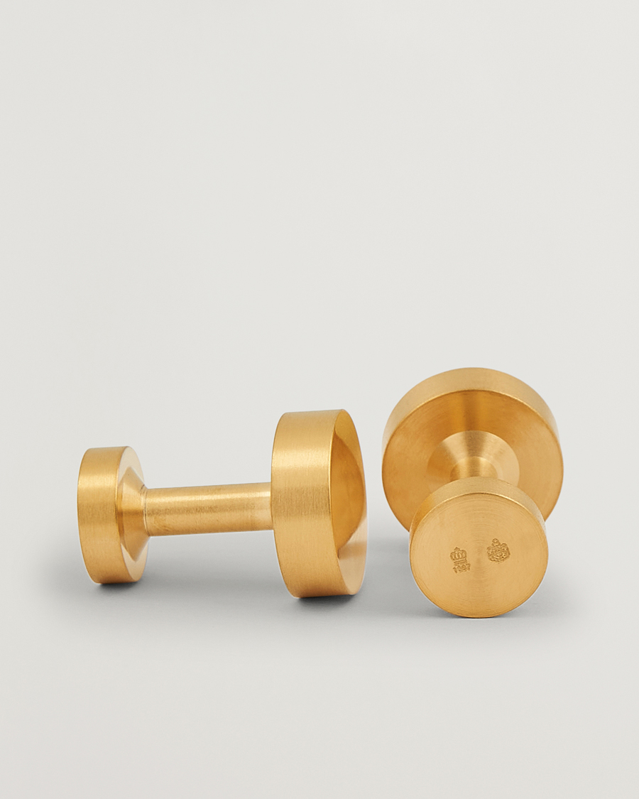 Herr | Skultuna The Icon Cuffs Matte Gold | Skultuna | The Icon Cuffs Matte Gold