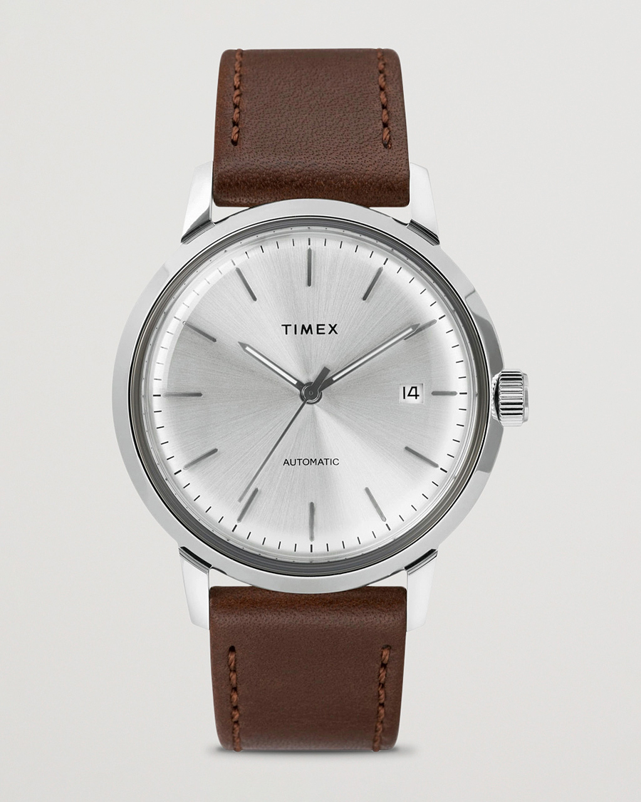 Herr | Timex Marlin Automatic 40mm Silver Dial | Timex | Marlin Automatic 40mm Silver Dial