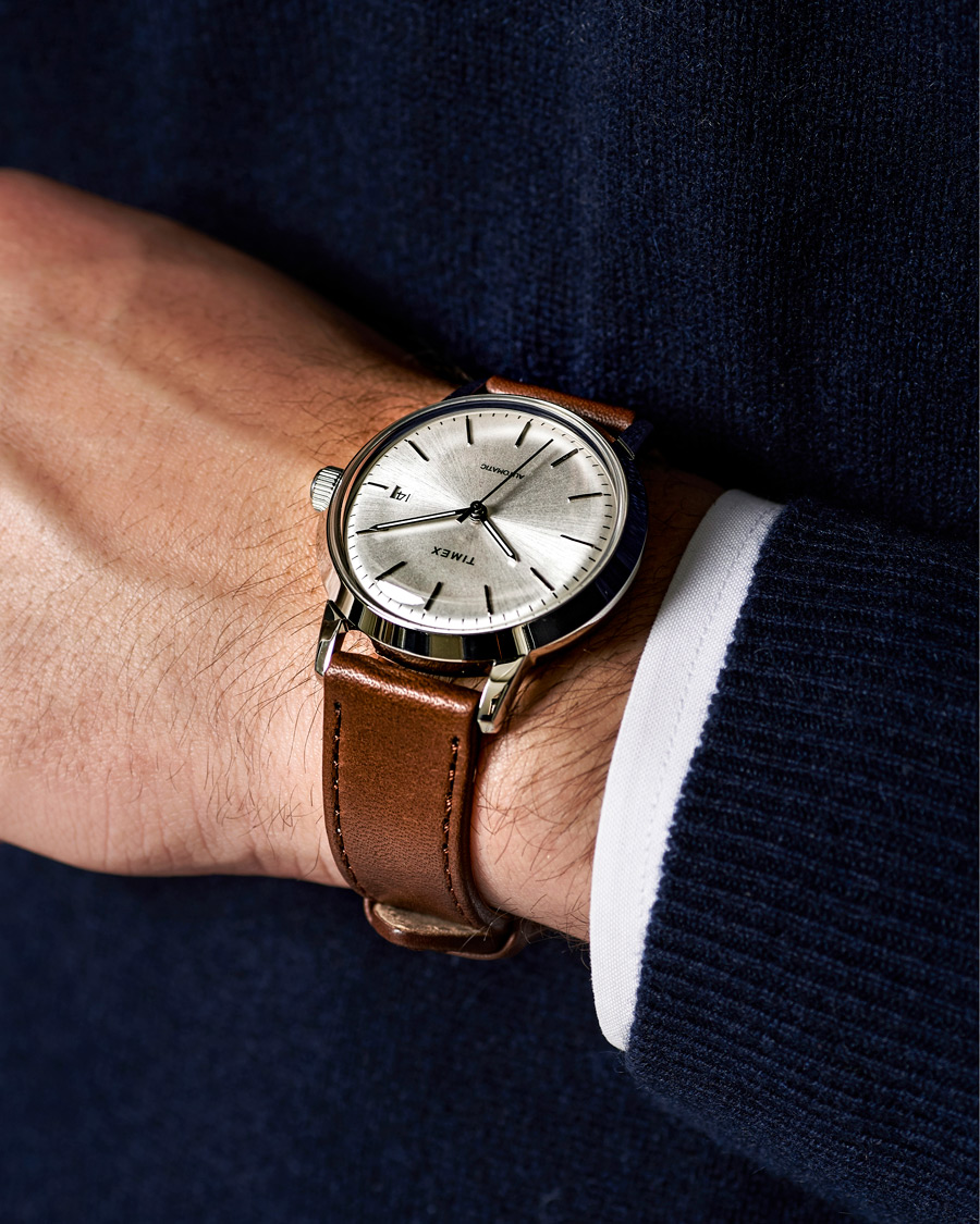 Herr | Timex Marlin Automatic 40mm Silver Dial | Timex | Marlin Automatic 40mm Silver Dial