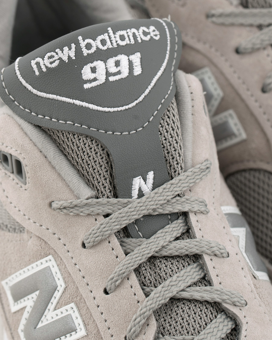 Herr | New Balance Made in England 991 Running Sneaker Grey | New Balance | Made in England 991 Running Sneaker Grey