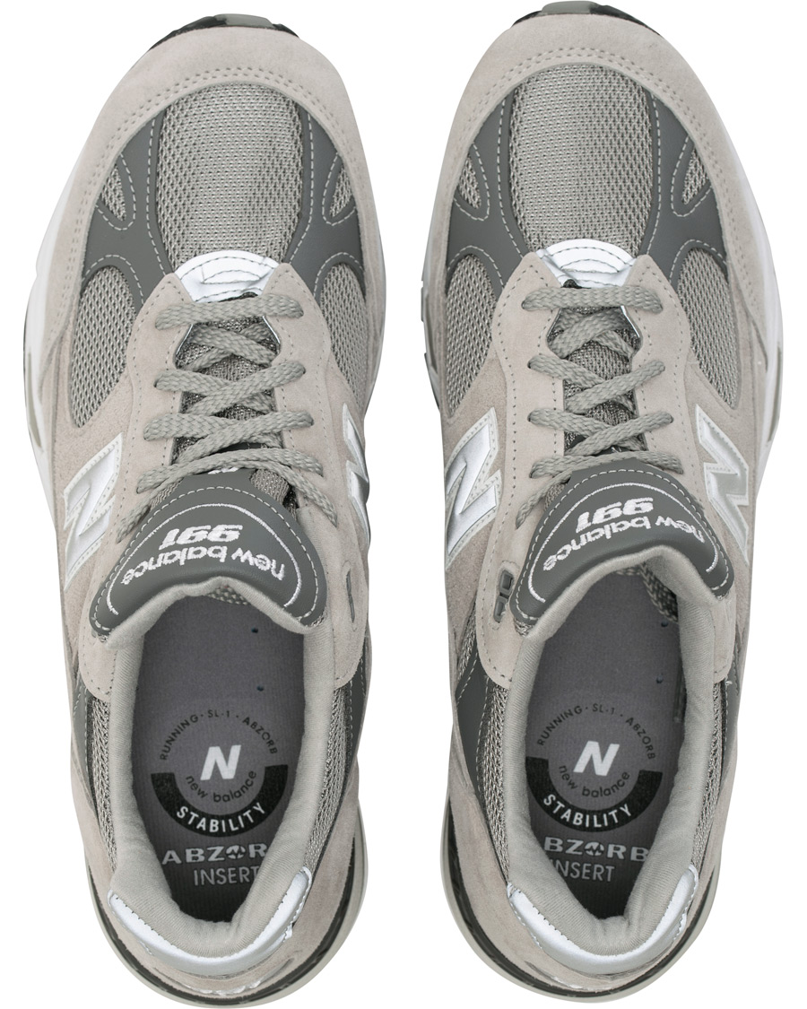 Herr | New Balance Made in England 991 Running Sneaker Grey | New Balance | Made in England 991 Running Sneaker Grey