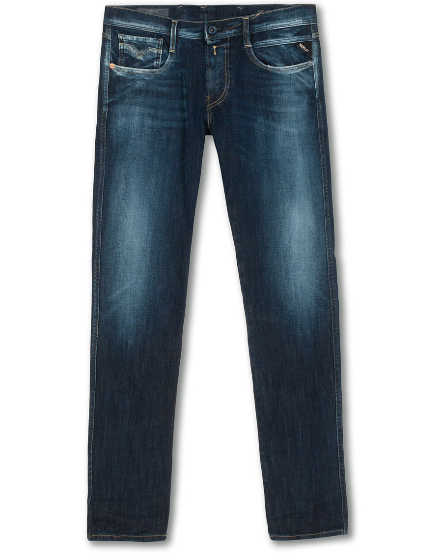 Herr | Jeans | Replay | Anbass Hyperflex Plus Jeans Blue