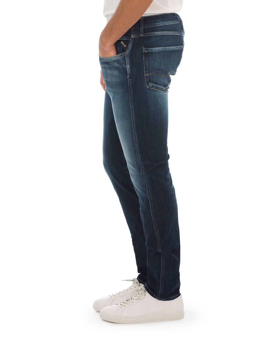 Herr | Jeans | Replay | Anbass Hyperflex Plus Jeans Blue