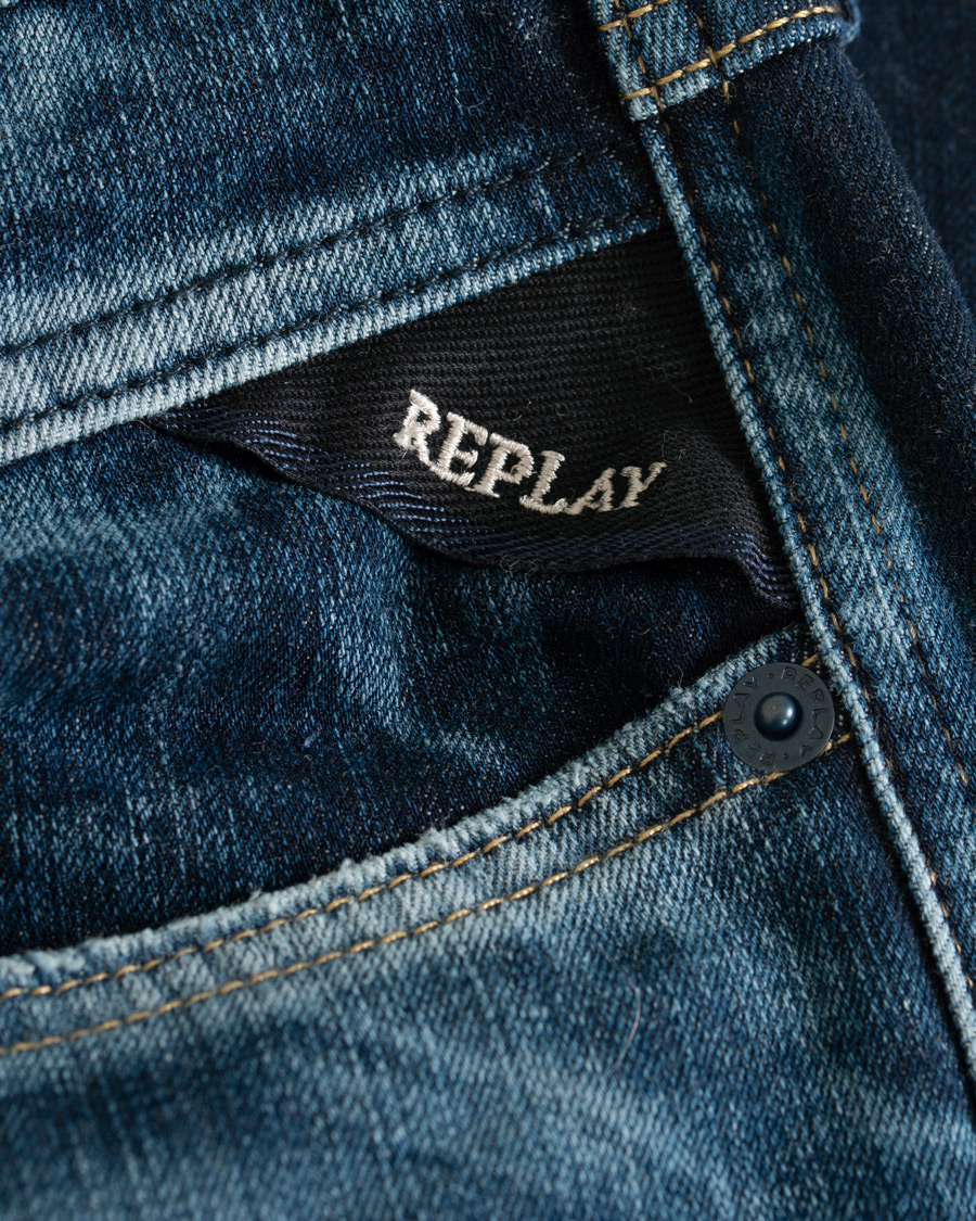 Herr | Jeans | Replay | Anbass Hyperflex Plus Jeans Blue