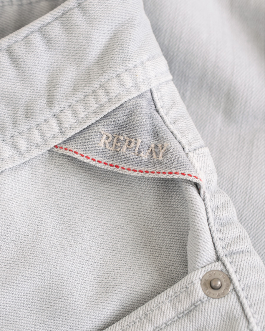 Herr | Shorts | Replay | Anbass Jeanshorts Light Grey