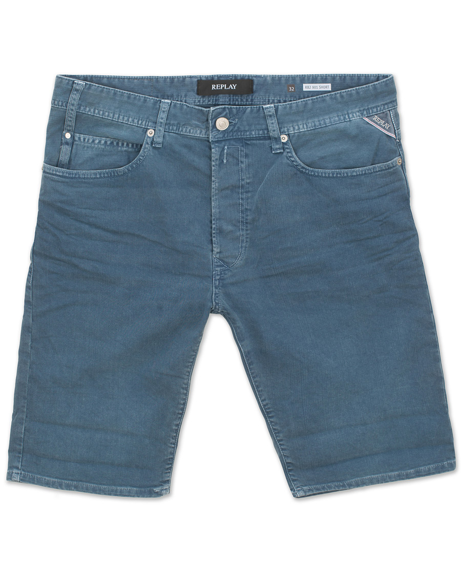Herr | Shorts | Replay | Anbass Jeanshorts Storm Blue