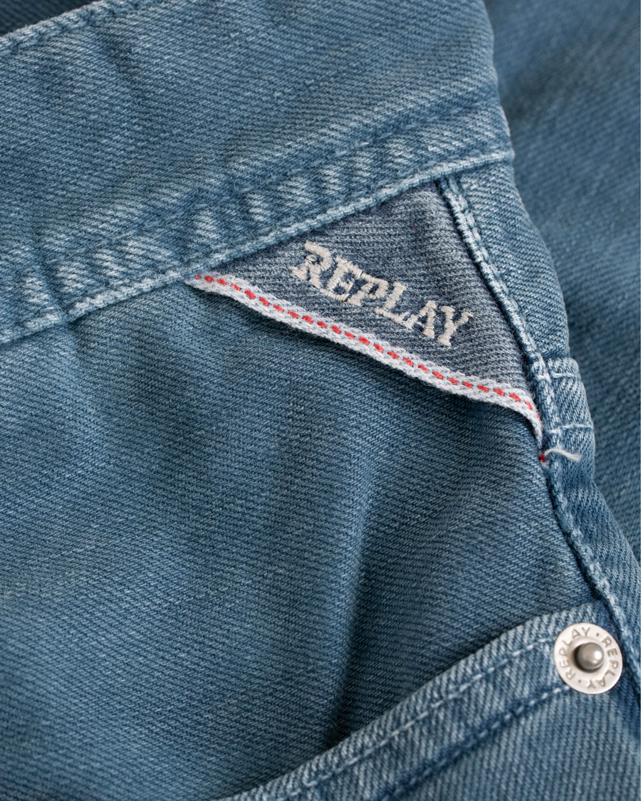 Herr | Shorts | Replay | Anbass Jeanshorts Storm Blue