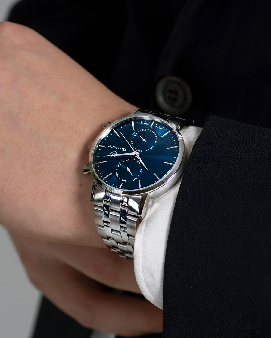 Herr | GANT Park Hill Day Date II Blue | GANT | Park Hill Day Date II Blue