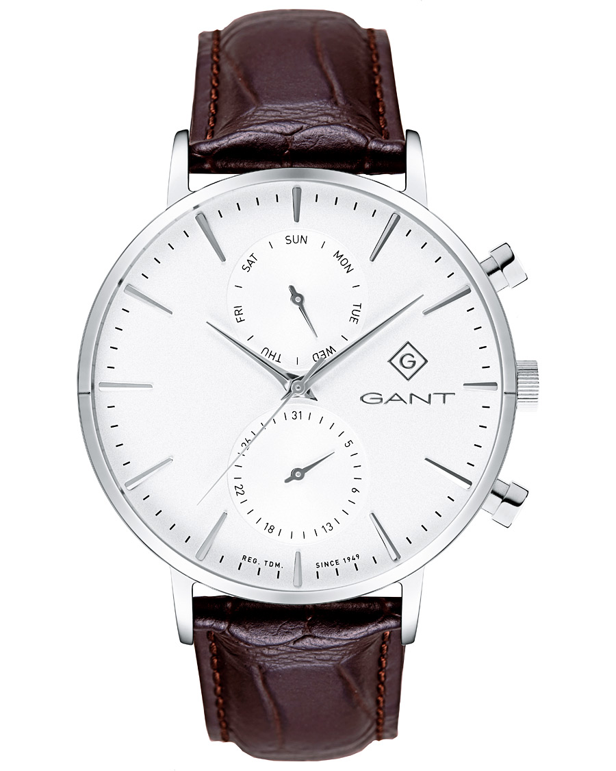 Herr | GANT Park Hill Day Date II Silver | GANT | Park Hill Day Date II Silver