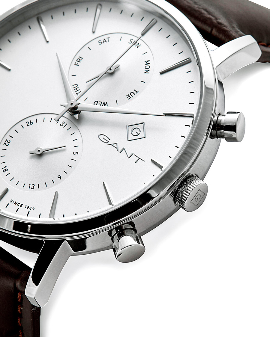 Herr | GANT Park Hill Day Date II Silver | GANT | Park Hill Day Date II Silver
