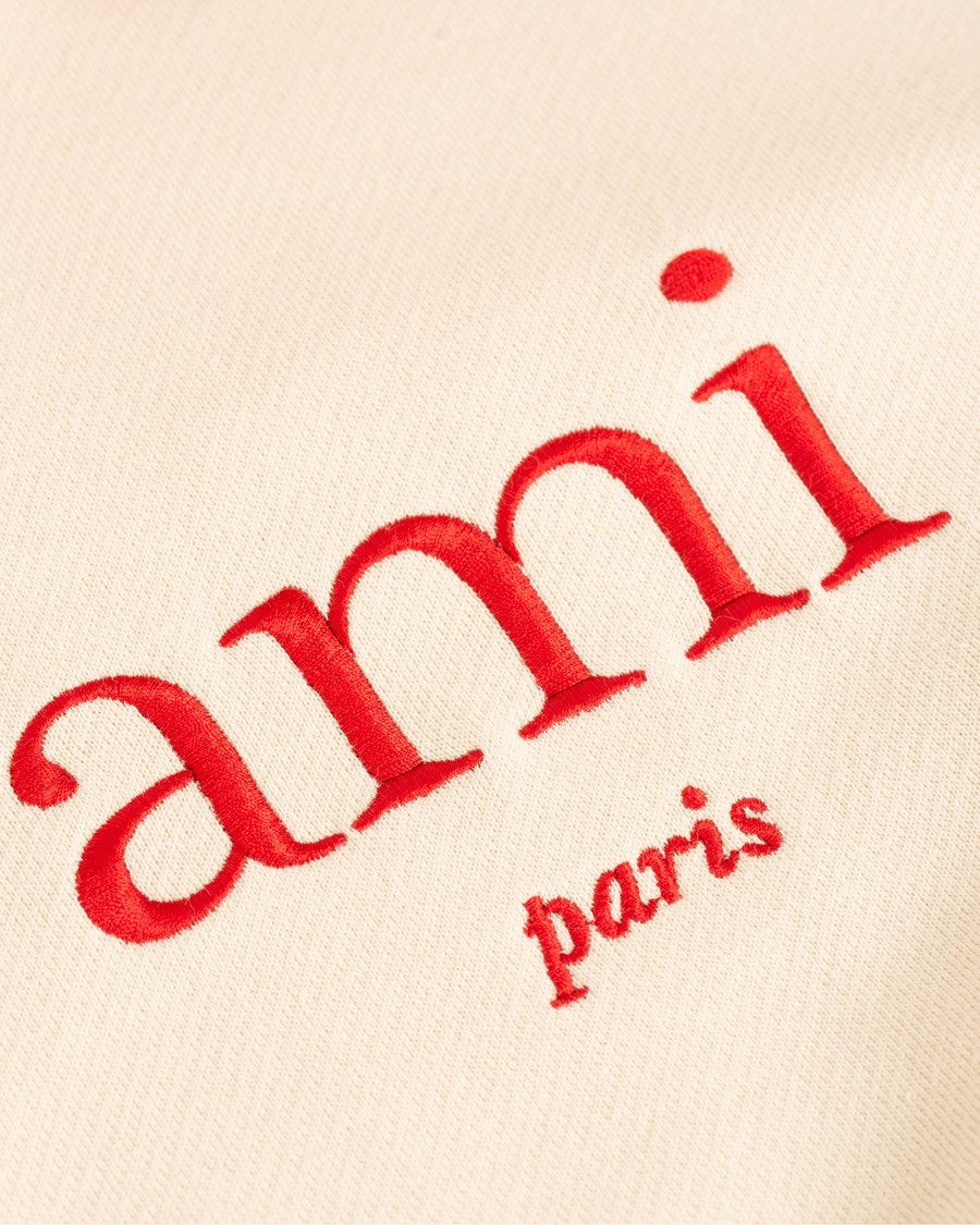 Herr | Tröjor | AMI | Retro Hoodie Red/White