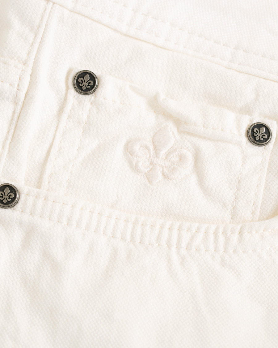 Herr | Byxor | Morris | James Textured Jeans Off White