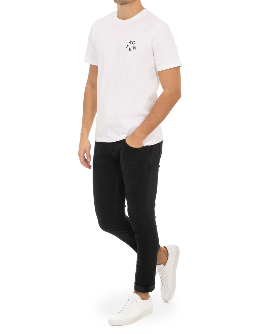 Herr | T-Shirts | A.P.C. | No Fun T-shirt White