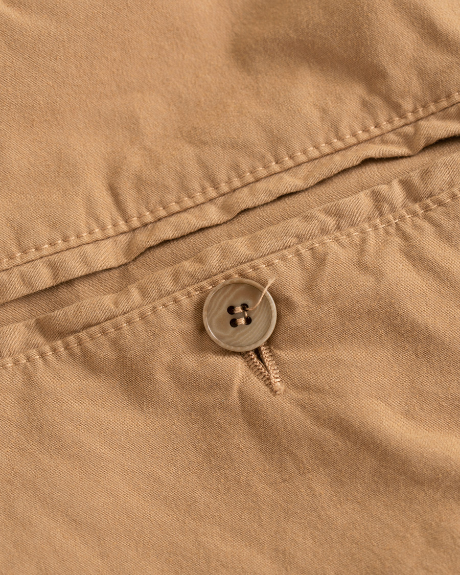 Herr | Byxor | Barena | Arenga Cotton Drawstring Trousers Khaki