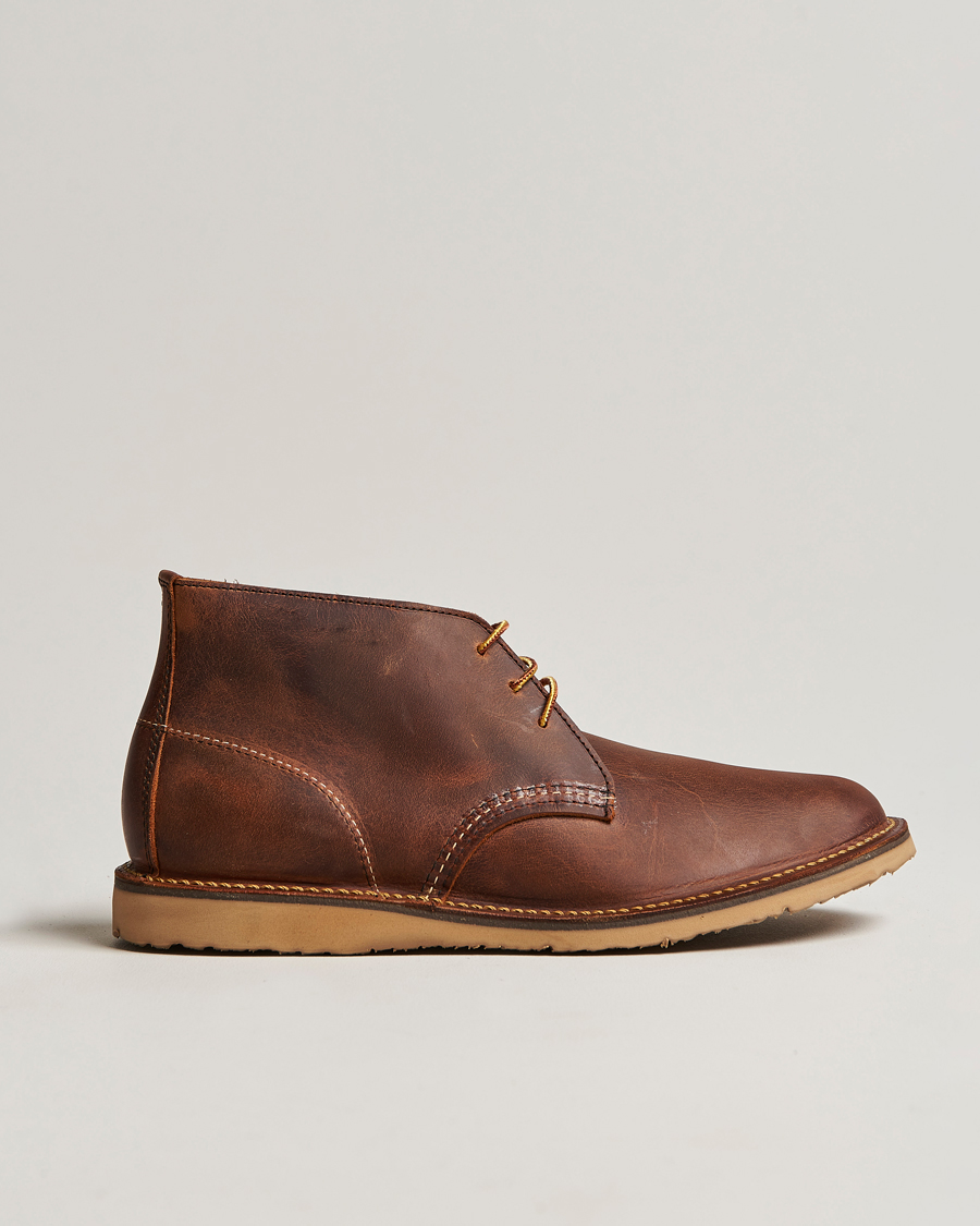 Herr | Red Wing Shoes Weekender Chukka Copper Rough/Tough Leather | Red Wing Shoes | Weekender Chukka Copper Rough/Tough Leather