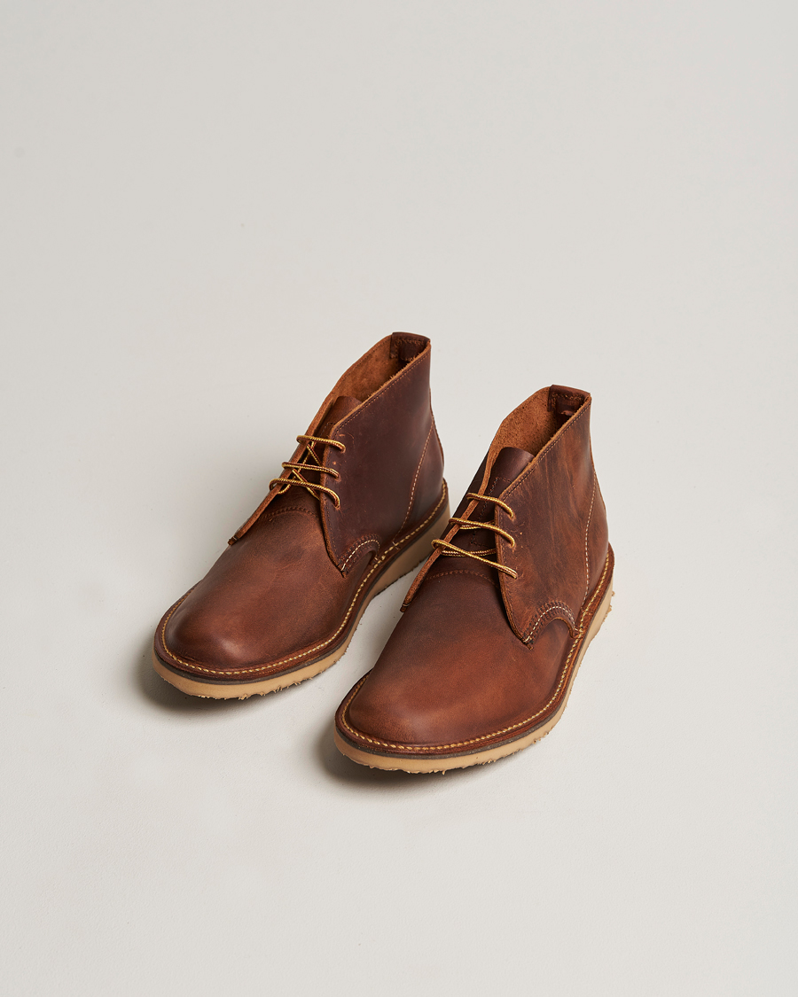 Herr | Red Wing Shoes Weekender Chukka Copper Rough/Tough Leather | Red Wing Shoes | Weekender Chukka Copper Rough/Tough Leather