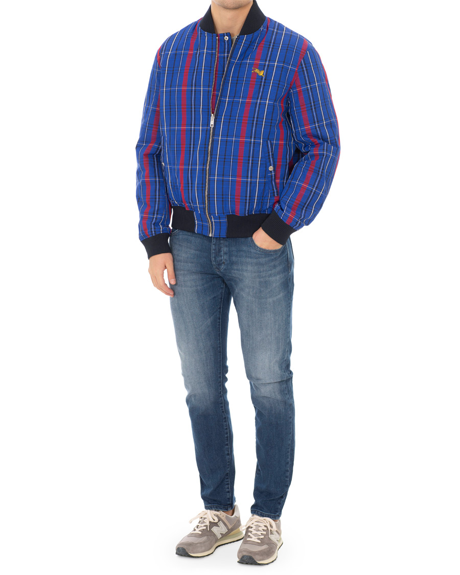 Herr | Jackor | KENZO | Reversible Tiger Crest Bomber Jacket Navy/Multi Blue