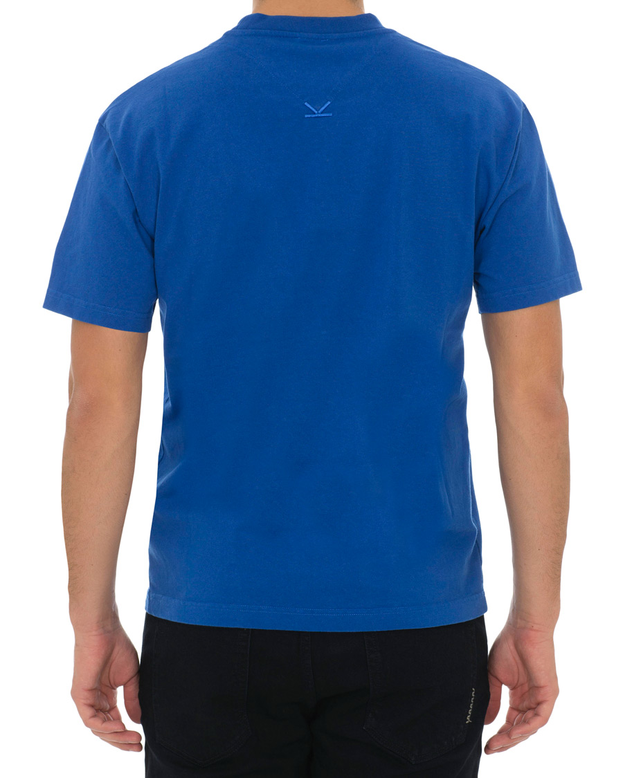 Herr | T-Shirts | KENZO | Rose Crest T-shirt Blue
