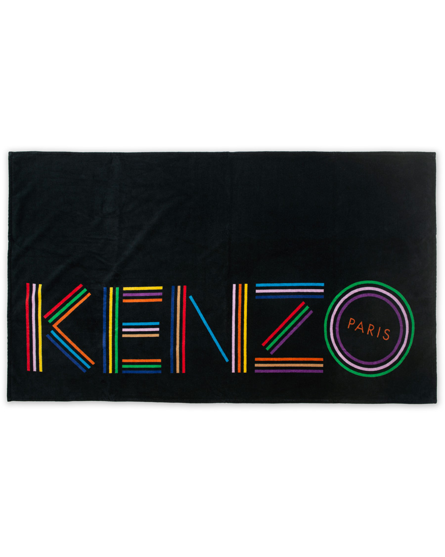 Herr | Badbyxor | KENZO | Logo Beach Towel 100x170cm Black