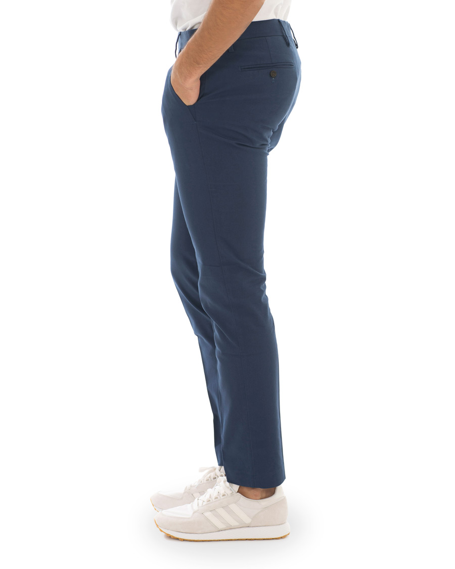 Herr | Byxor | NN07 | Theo 1178 Stretch Chinos True Blue