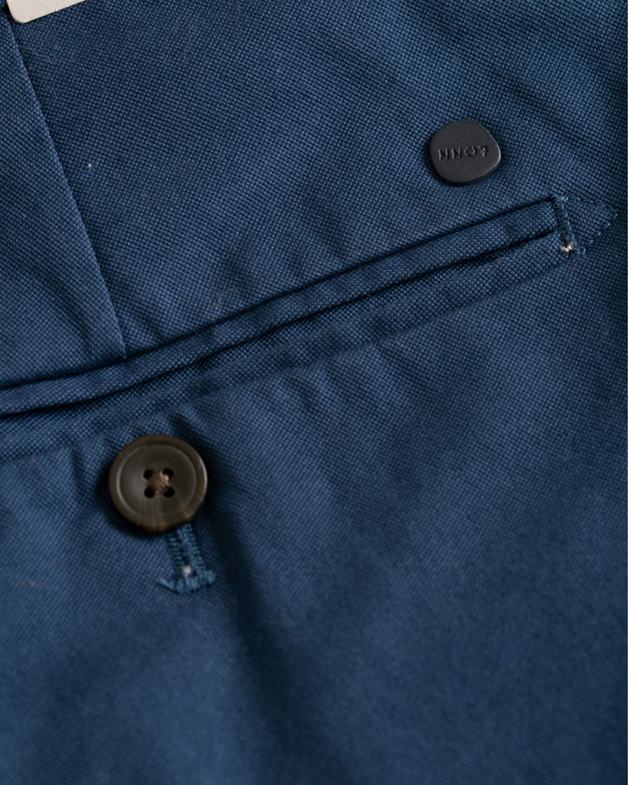 Herr | Byxor | NN07 | Theo 1178 Stretch Chinos True Blue