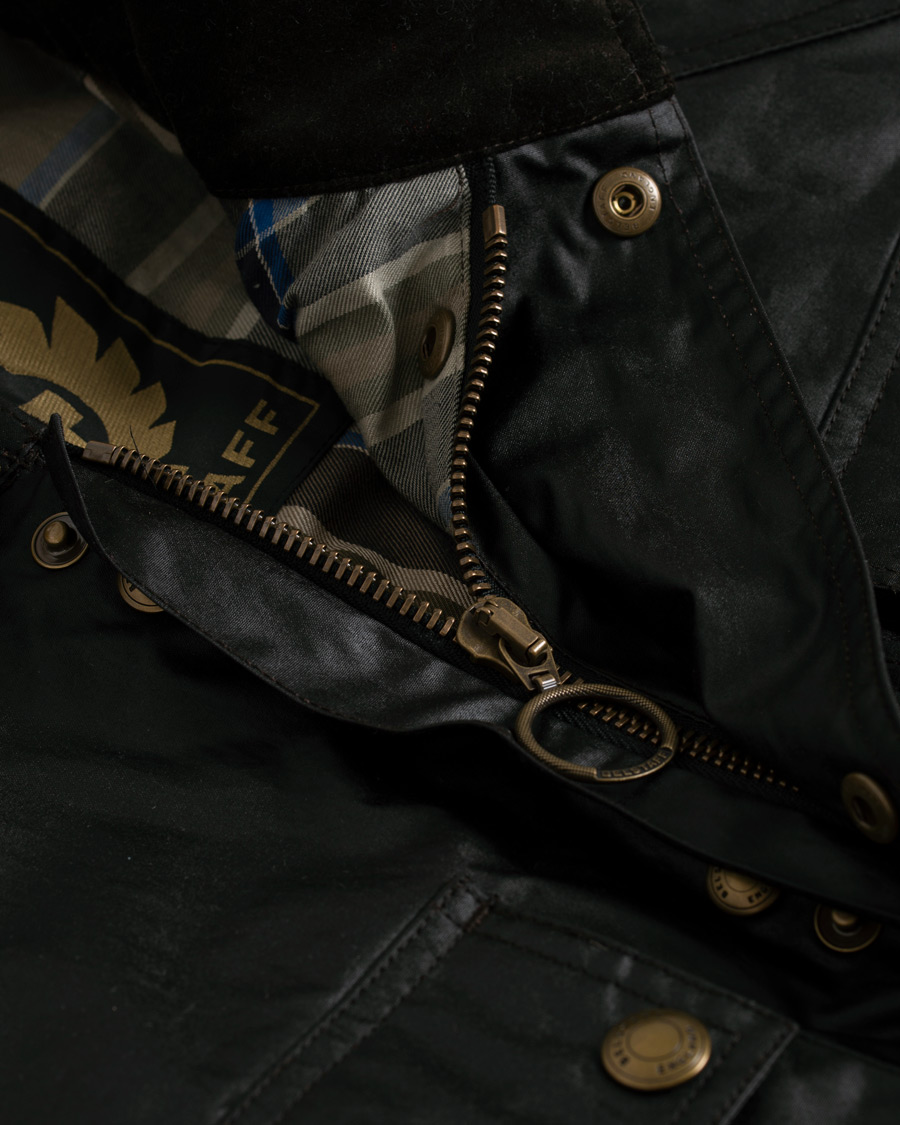 Herr | Jackor | Belstaff | Trialmaster Waxed Jacket Mahogany Brown