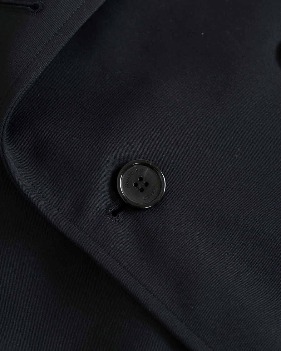 Herr | Jackor | Aquascutum | Corby Double Breasted Trenchcoat Navy