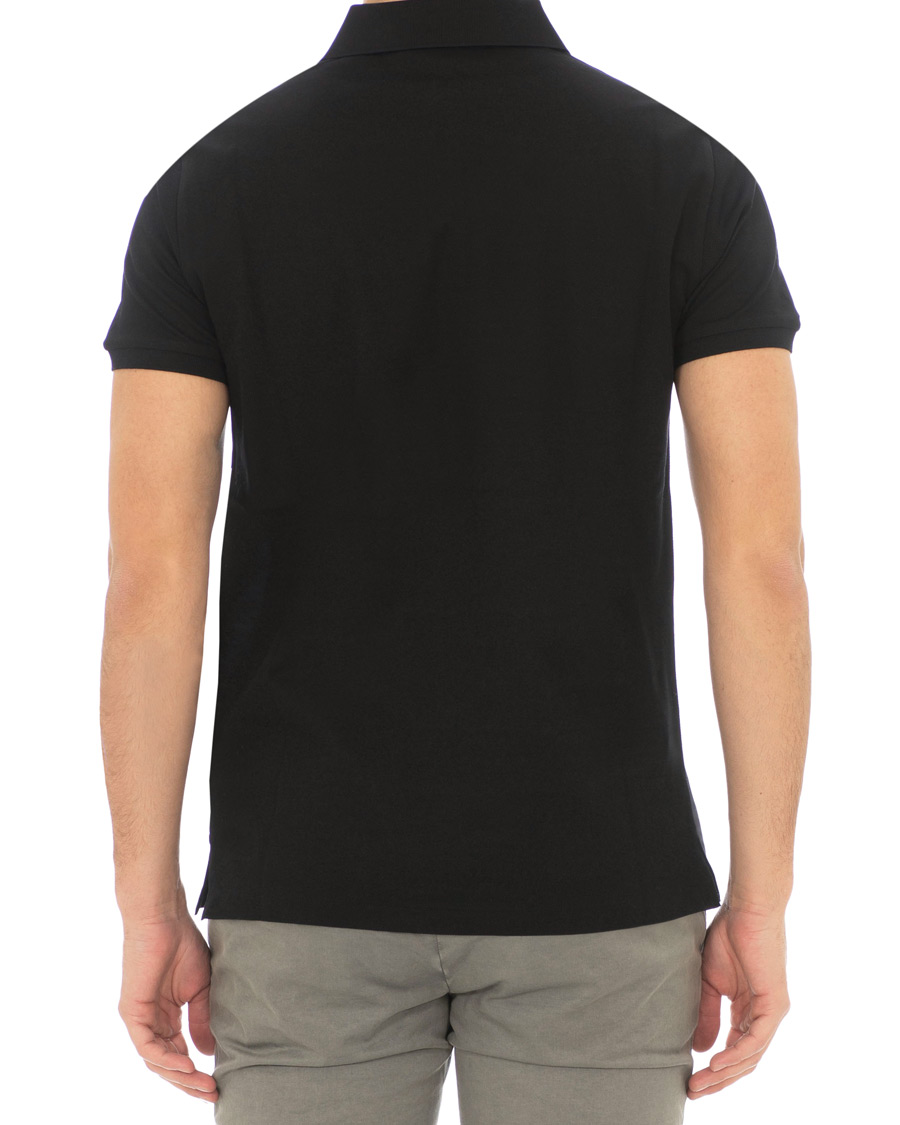 Herr | Pikéer | Ralph Lauren Purple Label | Standing Horse Mercerized Polo Classic Black