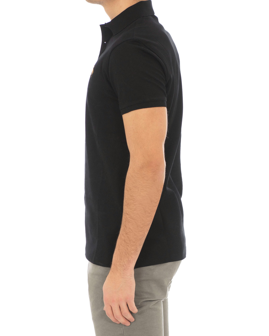 Herr | Pikéer | Ralph Lauren Purple Label | Standing Horse Mercerized Polo Classic Black