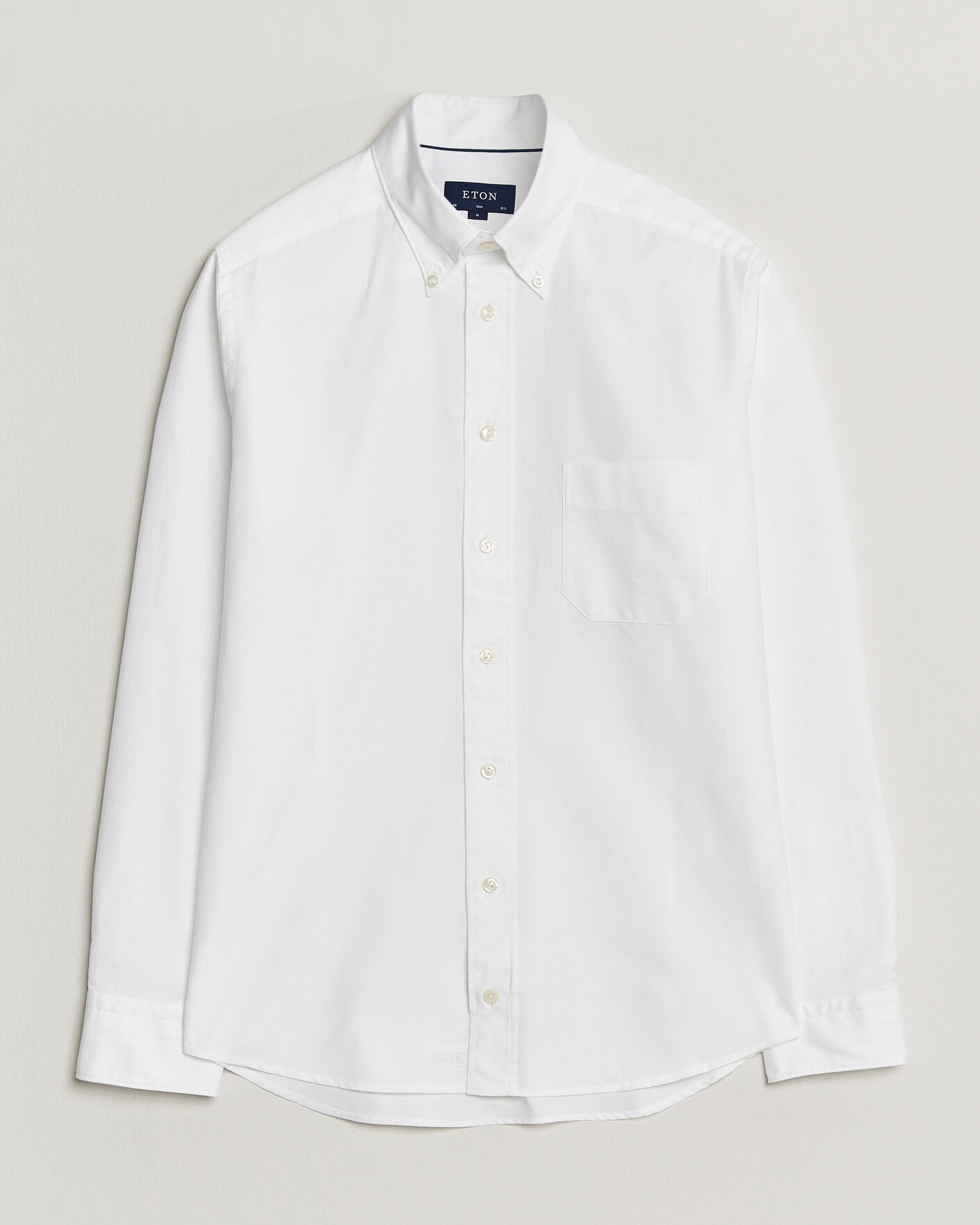 Herr | Skjortor | Eton | Slim Fit Royal Oxford Button Down White