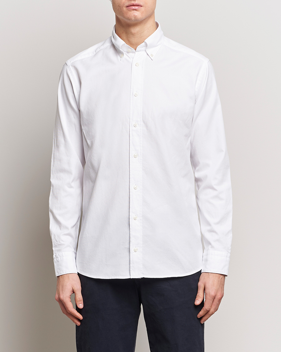 Herr | Skjortor | Eton | Slim Fit Royal Oxford Button Down White