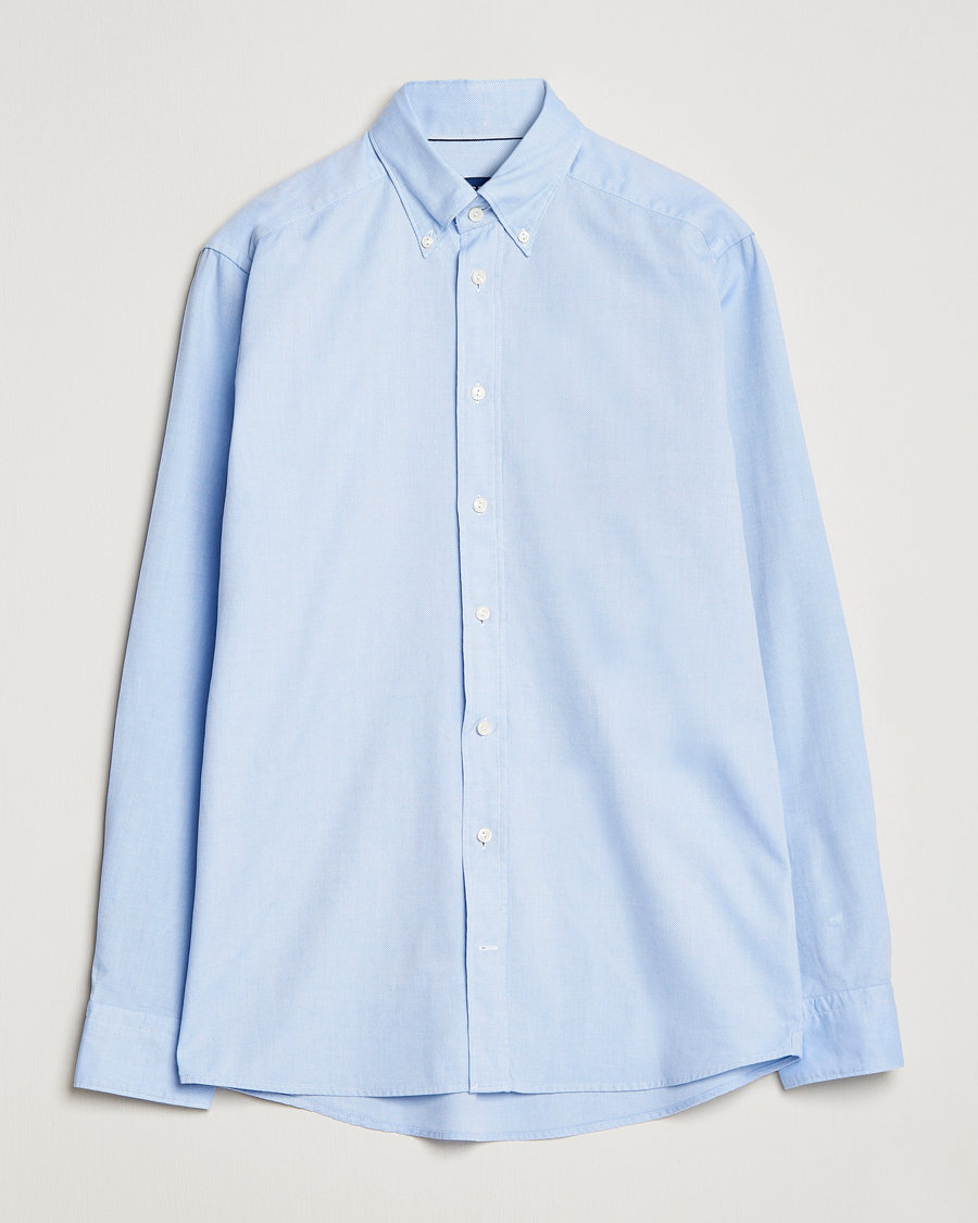 Herr | Skjortor | Eton | Slim Fit Royal Oxford Button Down Light Blue