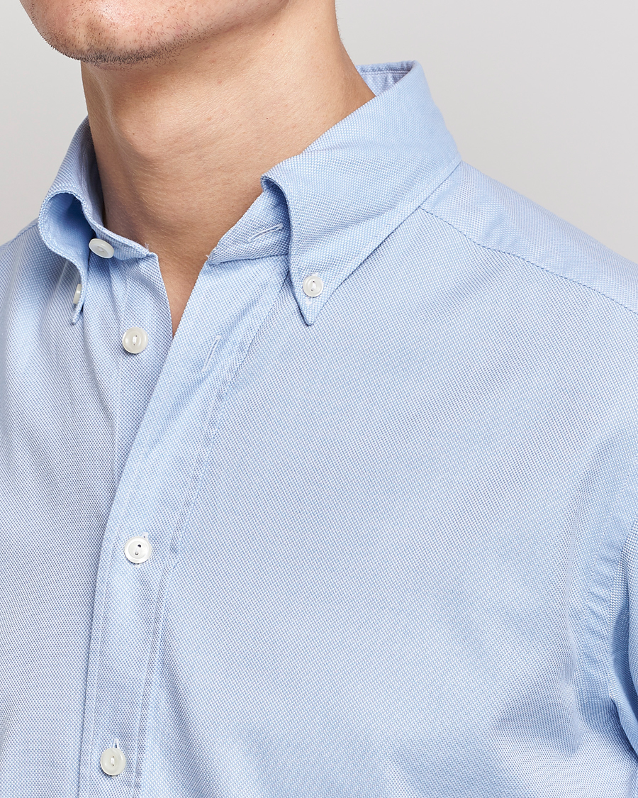 Herr | Skjortor | Eton | Slim Fit Royal Oxford Button Down Light Blue