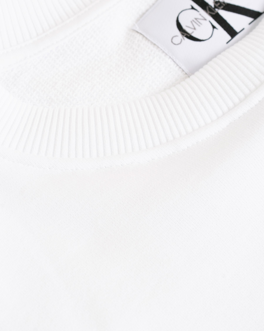 Herr | Tröjor | Calvin Klein Jeans | Monogram Box Logo Sweatshirt White
