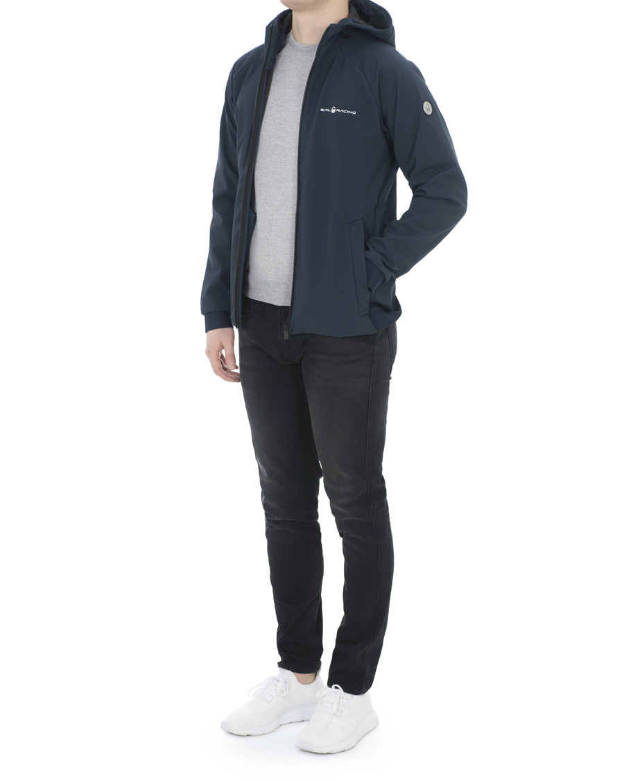 Herr | Jackor | Sail Racing | Bowman Softshell Hooded Jacket Navy