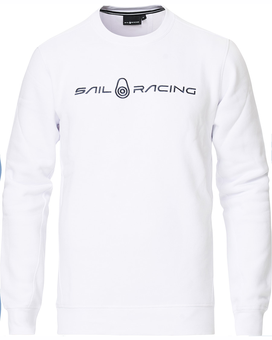 Herr | Tröjor | Sail Racing | Bowman Crew Neck Sweater White