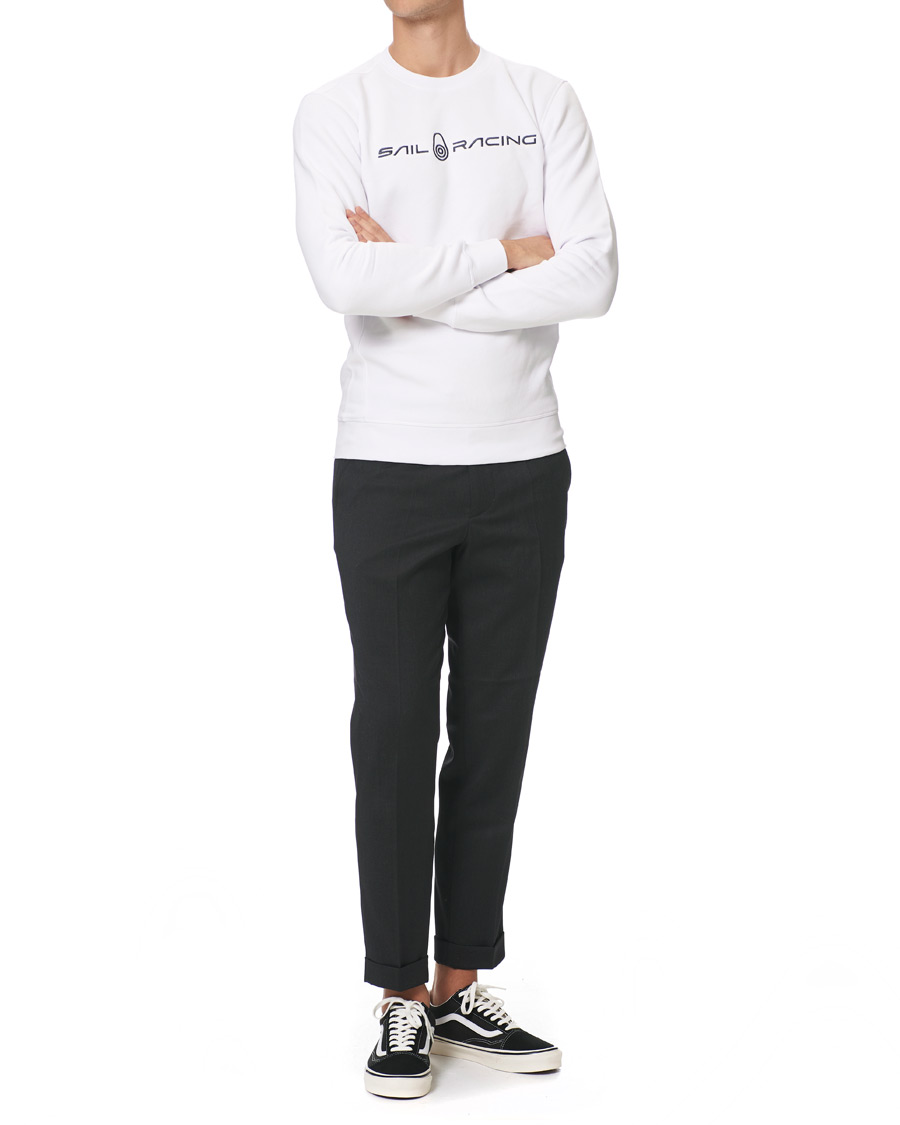 Herr | Tröjor | Sail Racing | Bowman Crew Neck Sweater White