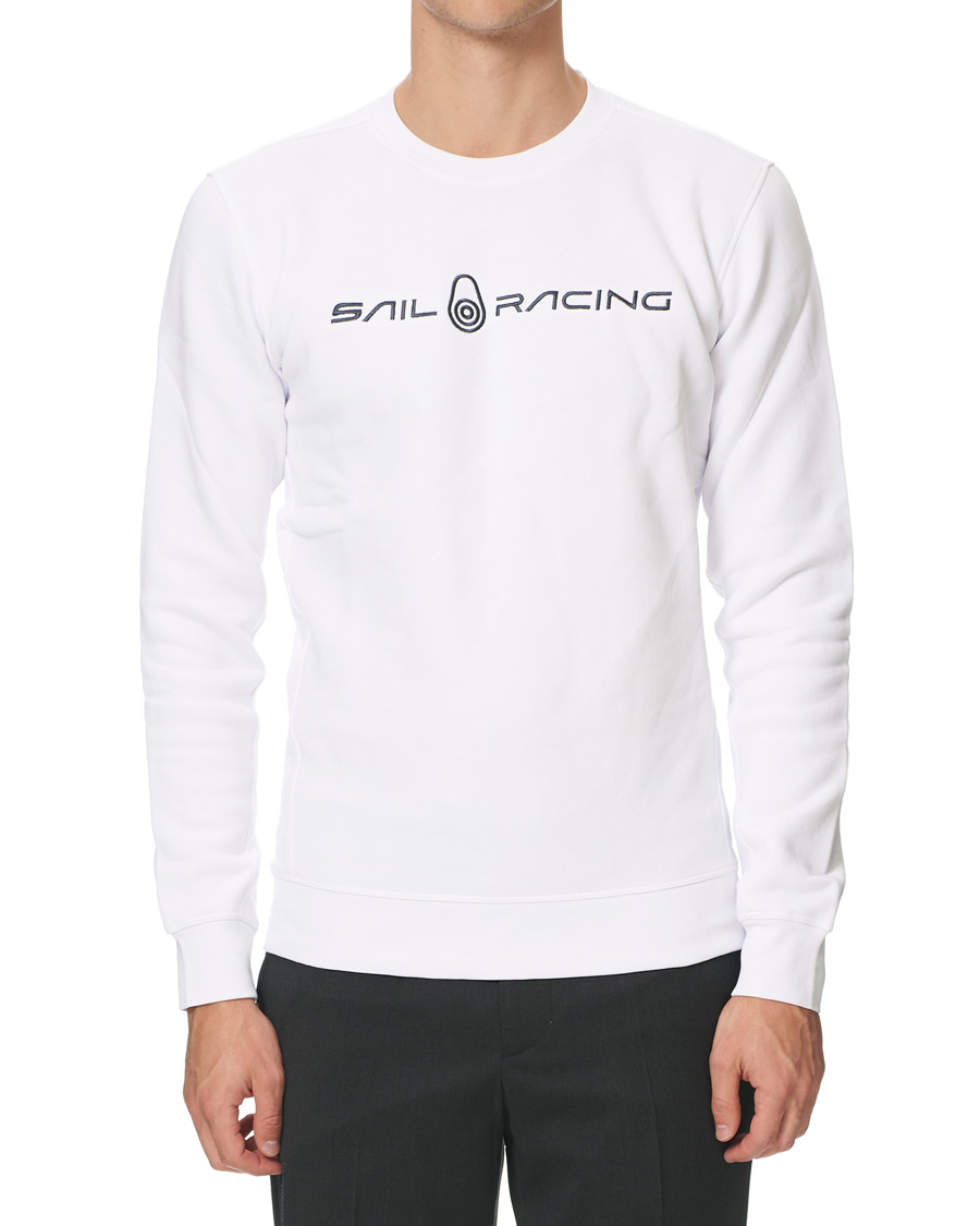 Herr | Tröjor | Sail Racing | Bowman Crew Neck Sweater White