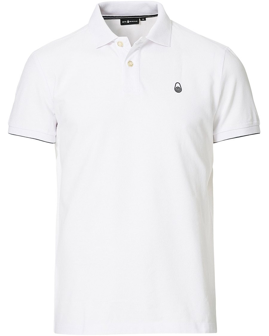 Herr | Pikéer | Sail Racing | Bowman Polo White