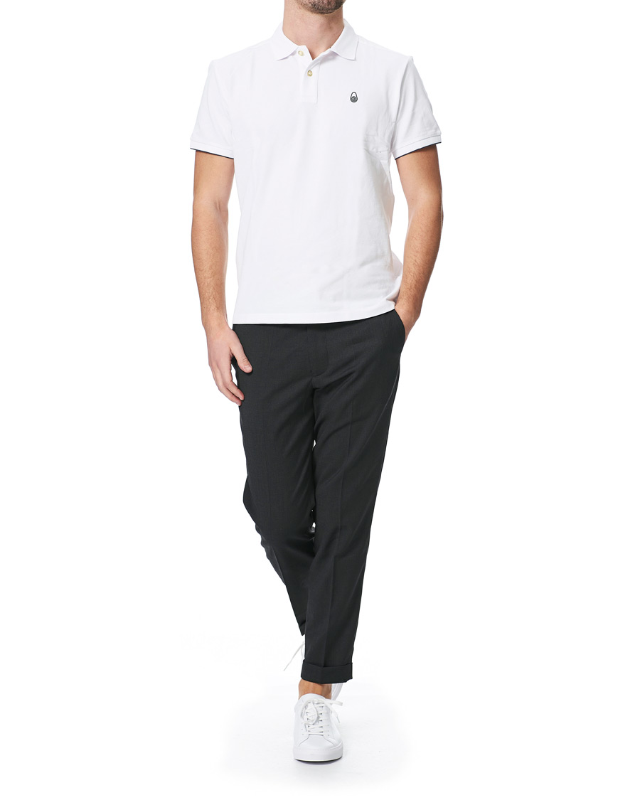 Herr | Pikéer | Sail Racing | Bowman Polo White