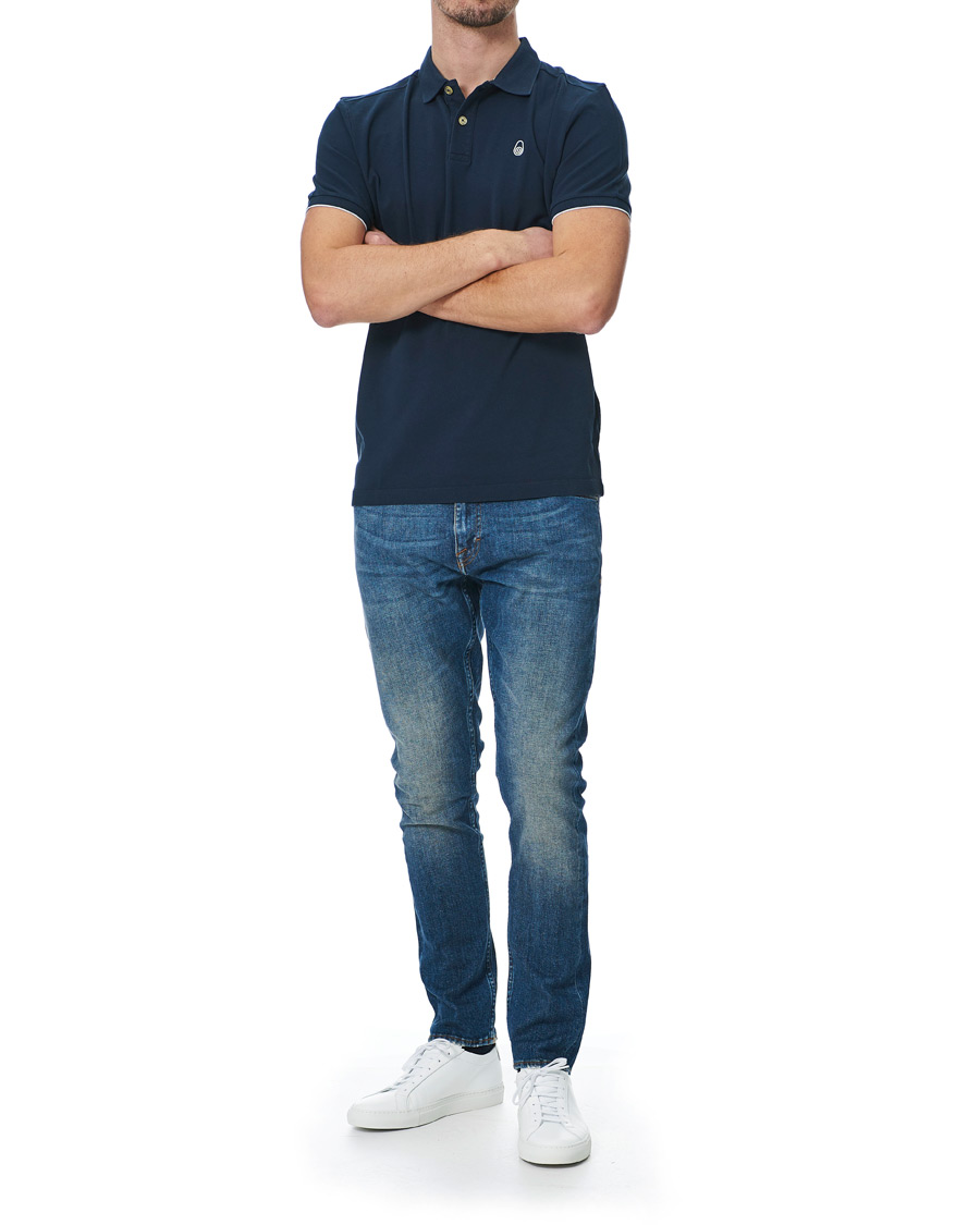 Herr | Pikéer | Sail Racing | Bowman Polo Navy