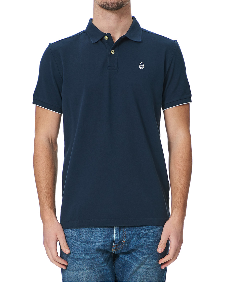 Herr | Pikéer | Sail Racing | Bowman Polo Navy