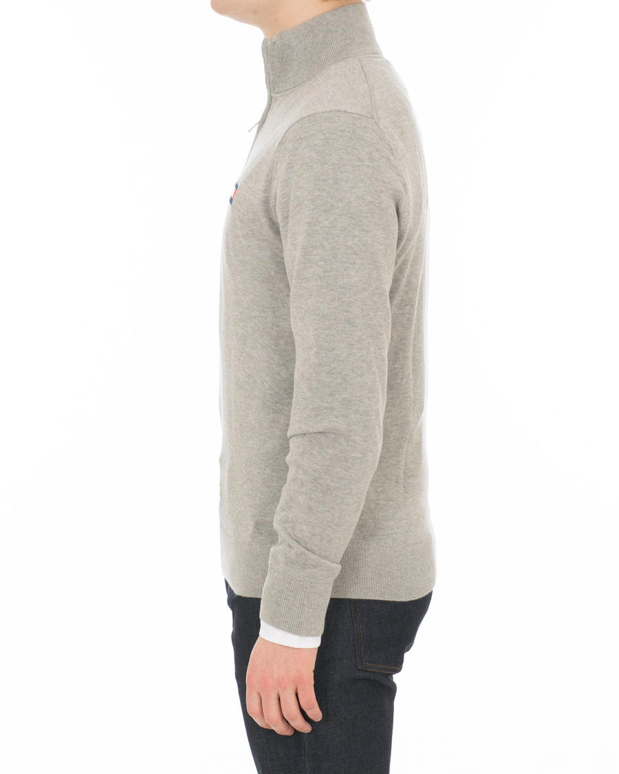 Herr | Tröjor | Tommy Hilfiger | Mercedes Benz Half Zip Cloud Heather