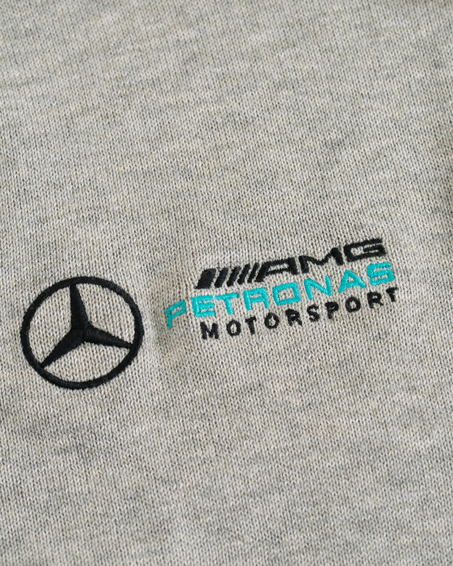 Herr | Tröjor | Tommy Hilfiger | Mercedes Benz Half Zip Cloud Heather